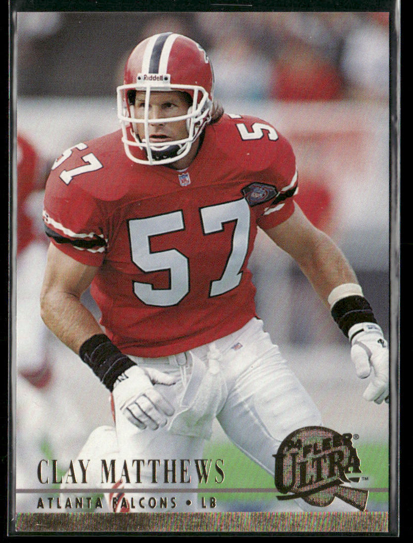 Clay Matthews 1994 Ultra #338 Atlanta Falcons