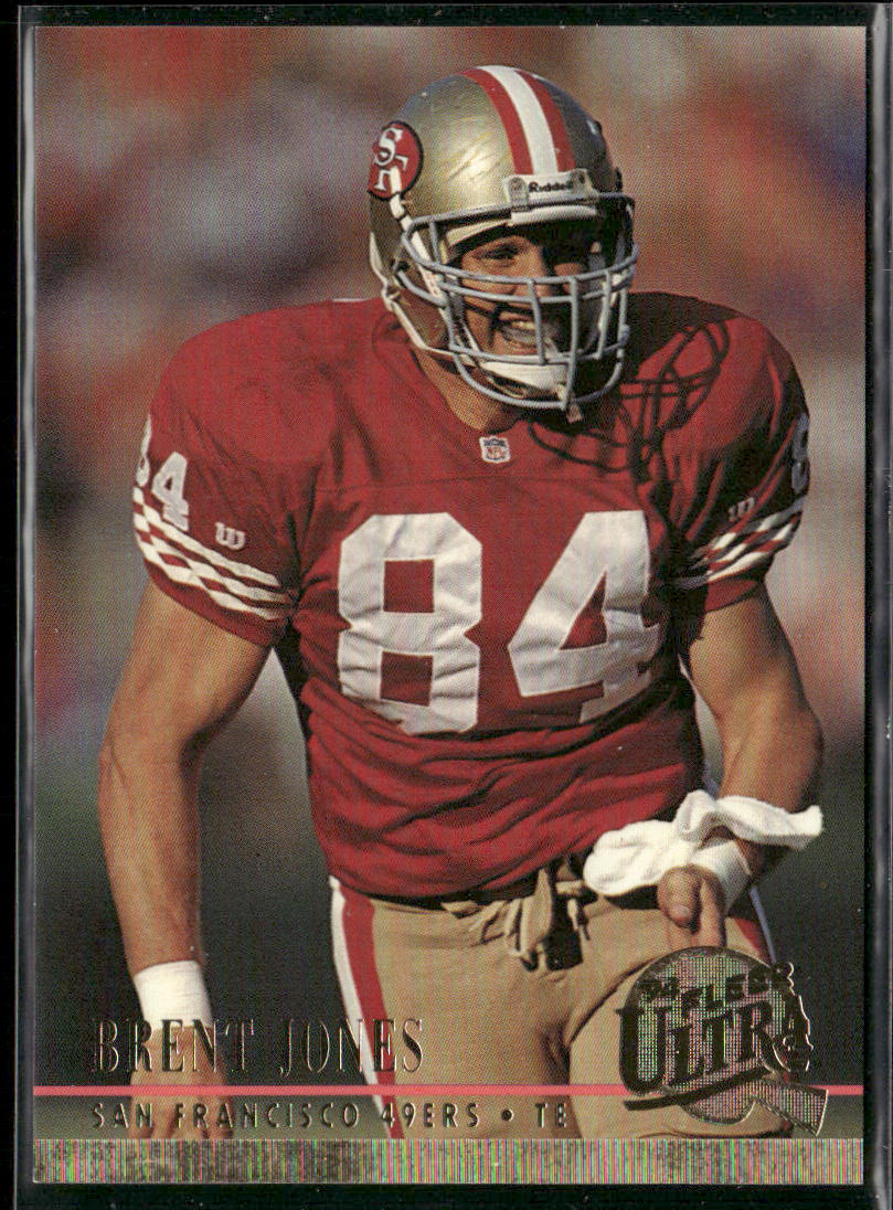 Brent Jones 1994 Ultra #495 San Francisco 49ers