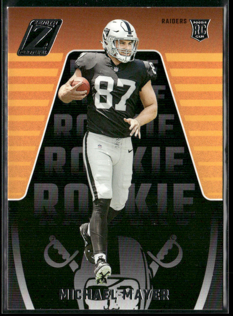 Michael Mayer 2023 Panini Zenith Retail #169 RC Las Vegas Raiders