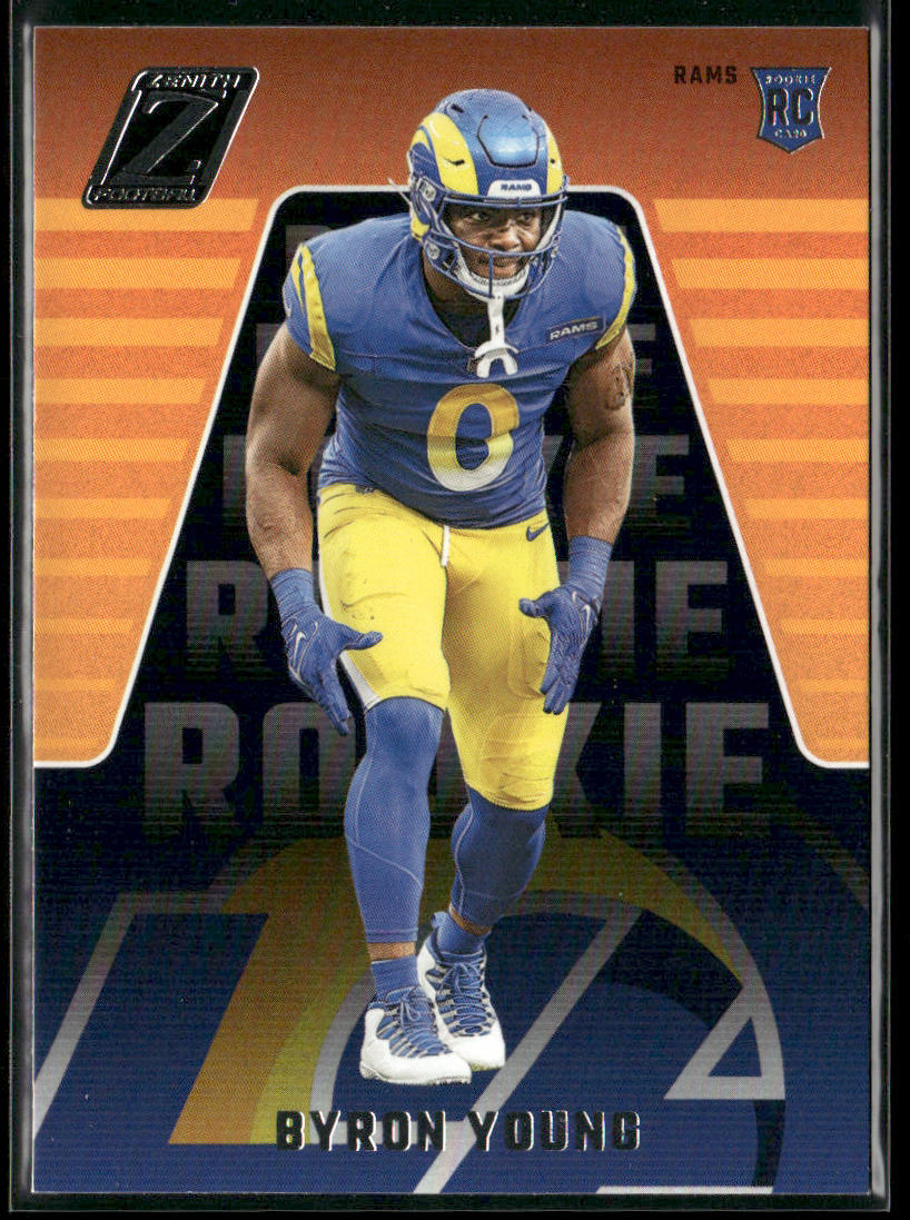 Byron Young 2023 Panini Zenith Retail #111 RC Los Angeles Rams