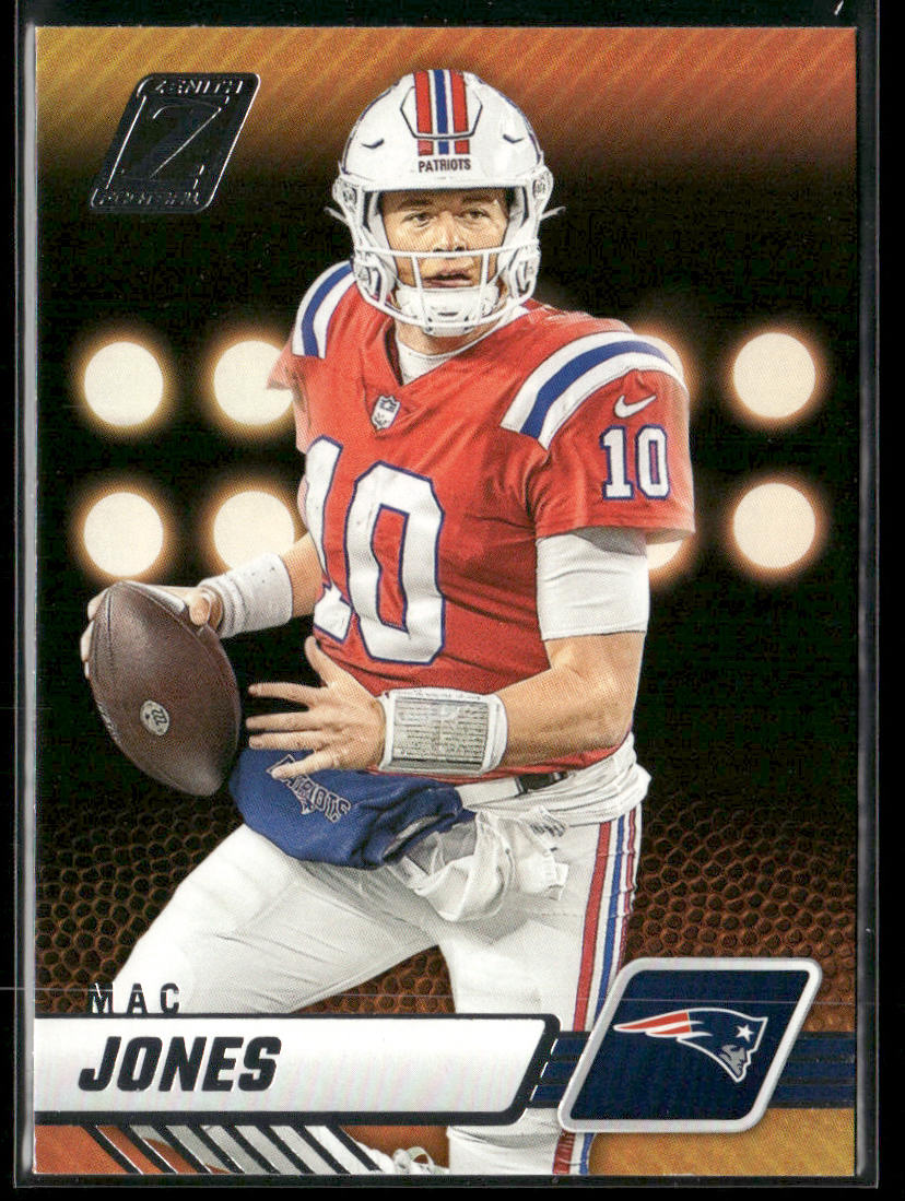 Mac Jones 2023 Panini Zenith Retail #70 New England Patriots