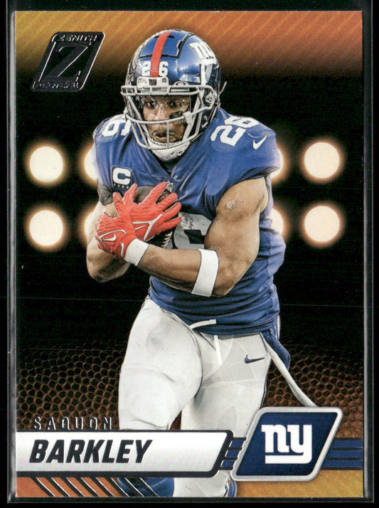 Saquon Barkley 2023 Panini Zenith #78 New York Giants