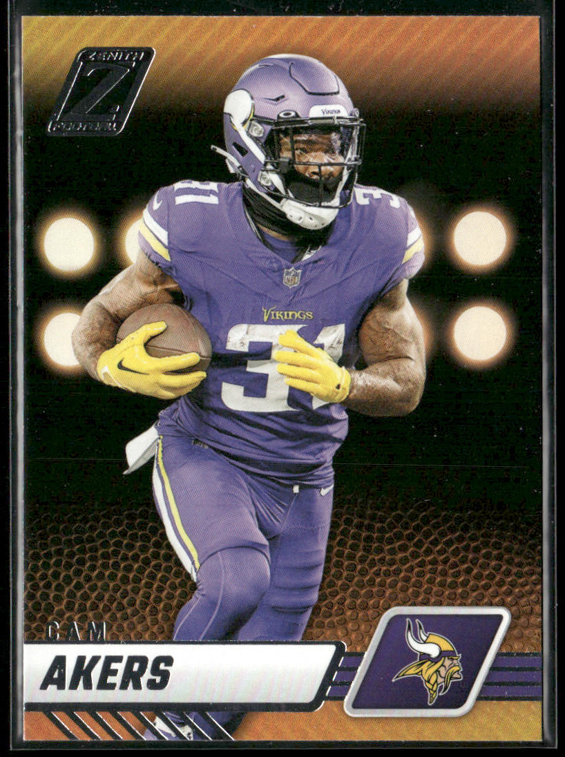 Cam Akers 2023 Panini Zenith Retail #61 Minnesota Vikings