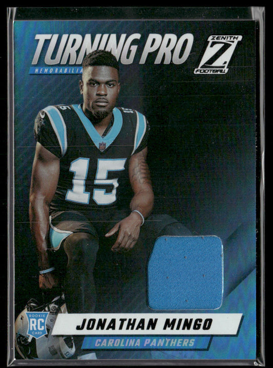 Jonathan Mingo 2023 Panini Zenith Turning Pro Memorabilia #TPM-JMO MEM Panthers