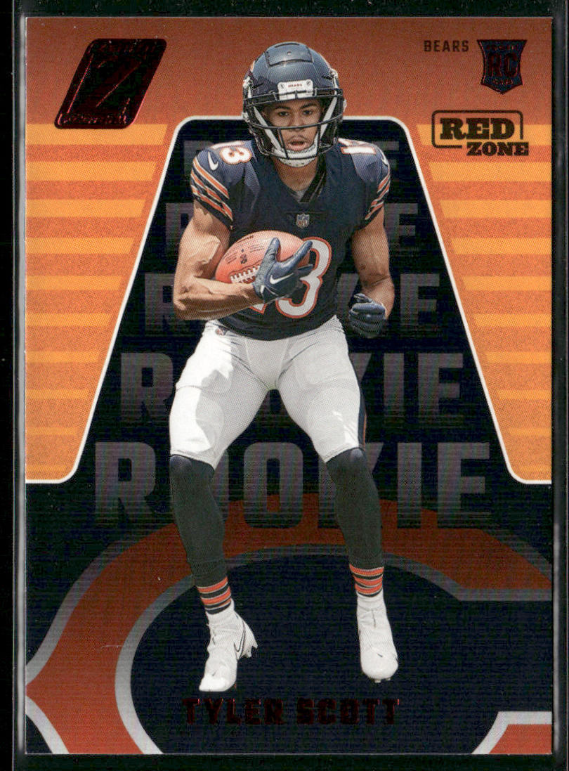 Tyler Scott 2023 Panini Zenith Red Zone #191 RC Chicago Bears