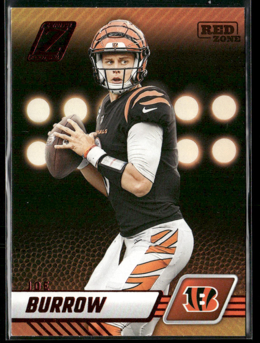 Joe Burrow 2023 Panini Zenith Red Zone #20 Cincinnati Bengals