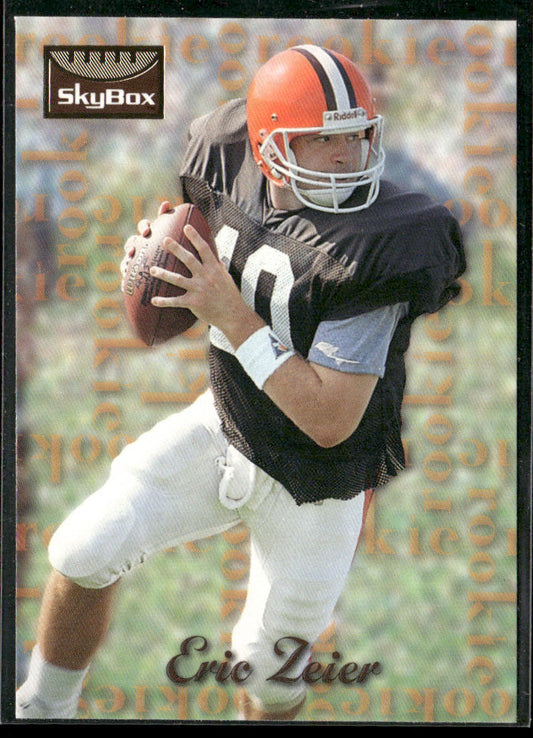 Eric Zeier 1995 SkyBox Premium #197 RC Cleveland Browns