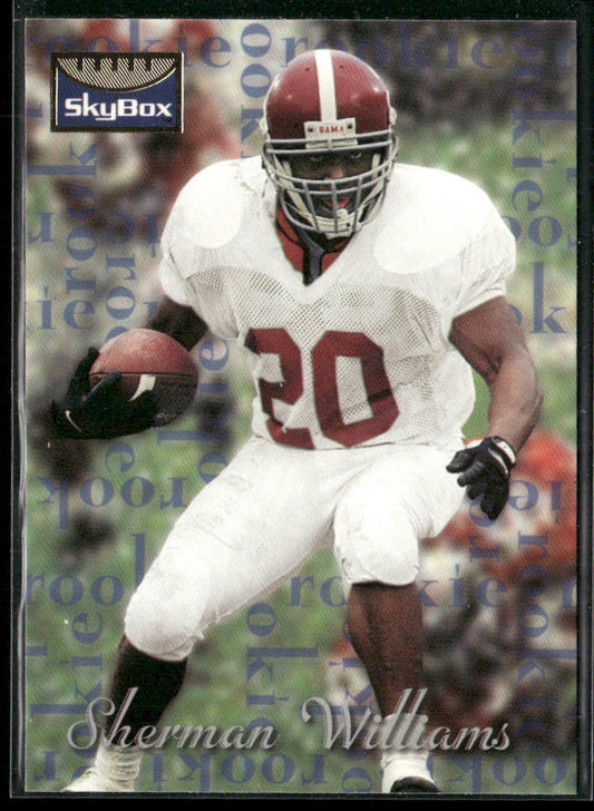 Sherman Williams 1995 SkyBox Premium #195 RC Dallas Cowboys