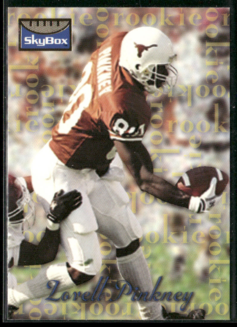 Lovell Pinkney 1995 SkyBox Premium #196 RC St. Louis Rams