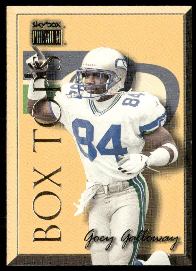Joey Galloway 1999 SkyBox Premium Box Tops #14 BT Seattle Seahawks