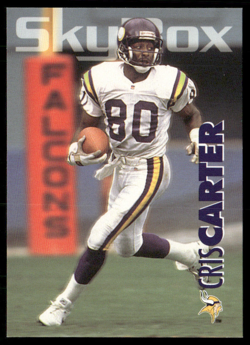 Cris Carter 1993 SkyBox Impact Color Foils #188 Minnesota Vikings