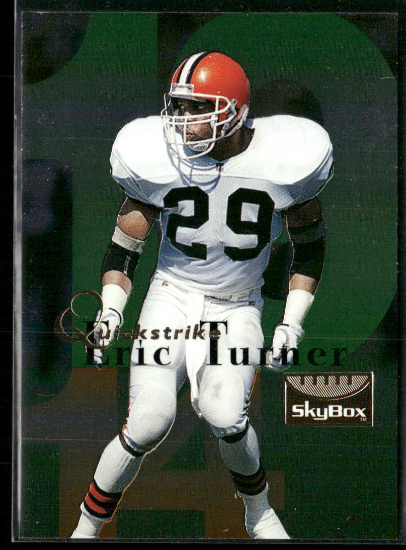 Eric Turner 1995 SkyBox Premium Quickstrike #Q5 Cleveland Browns