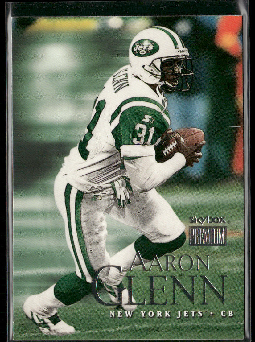 Aaron Glenn 1999 SkyBox Premium #192 New York Jets