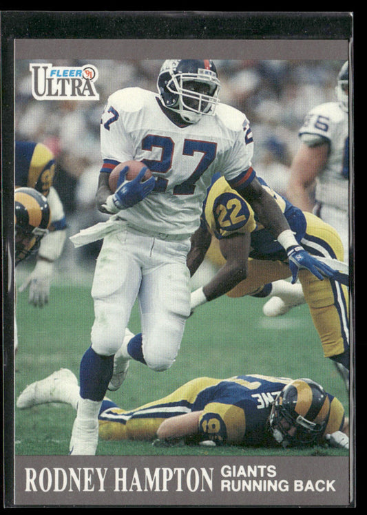 Rodney Hampton 1991 Ultra #218 New York Giants
