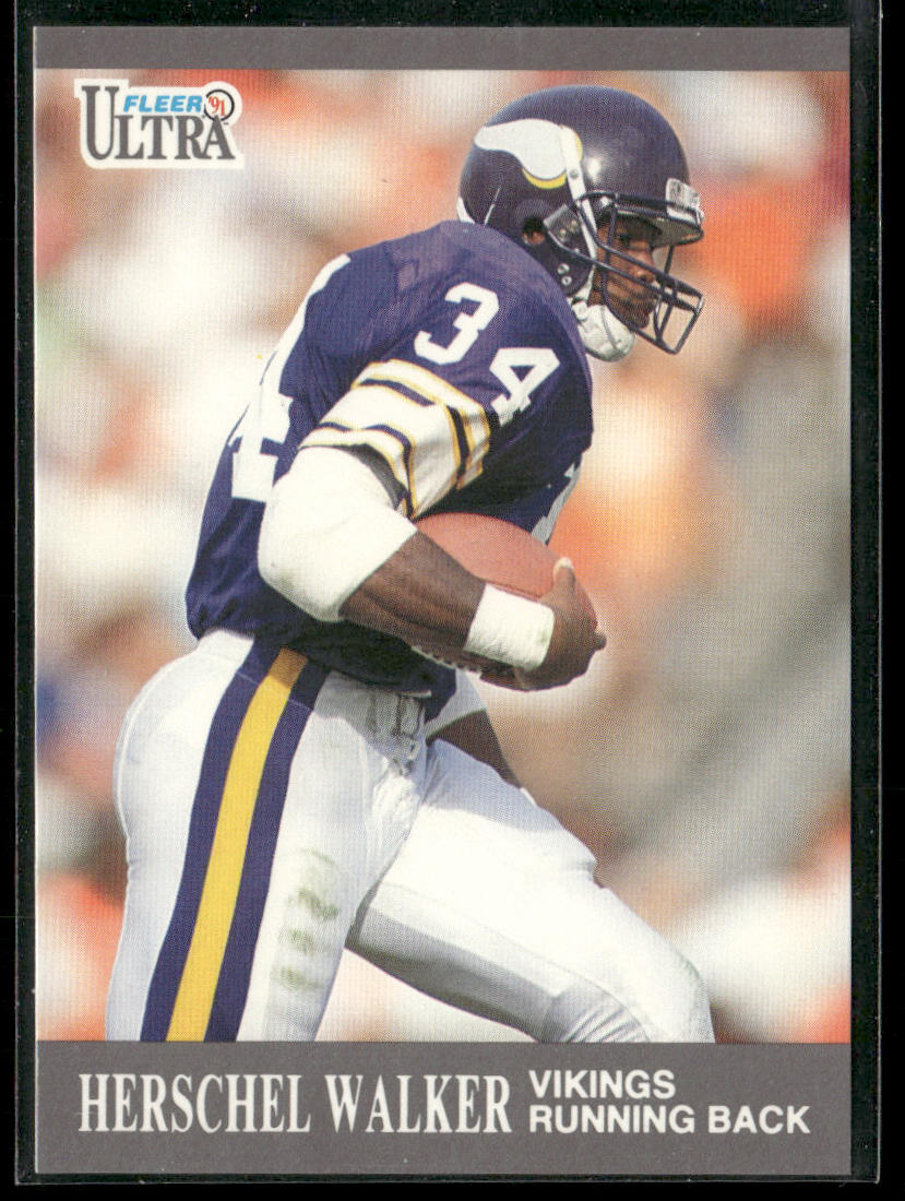 Herschel Walker 1991 Ultra #202 Minnesota Vikings