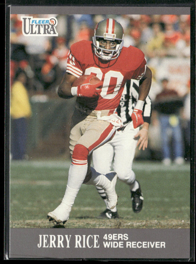 Jerry Rice 1991 Ultra #254 San Francisco 49ers