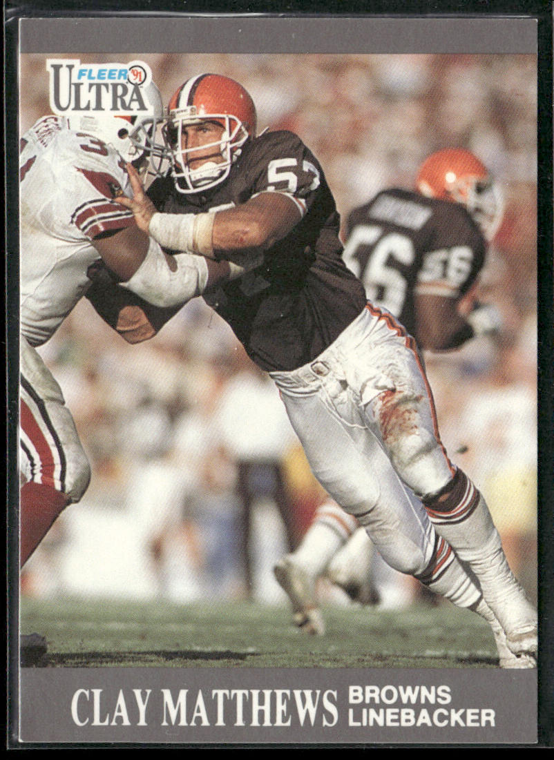 Clay Matthews 1991 Ultra #31 Cleveland Browns