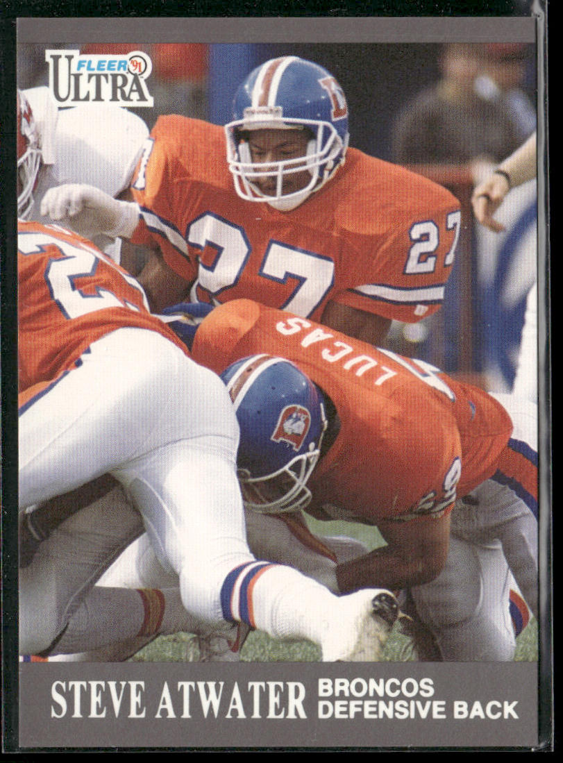 Steve Atwater 1991 Ultra #33 Denver Broncos