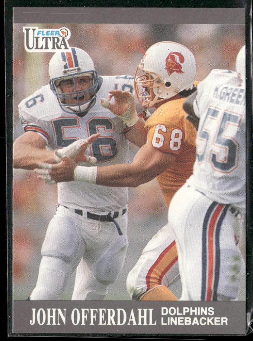 John Offerdahl 1991 Ultra #90 Miami Dolphins