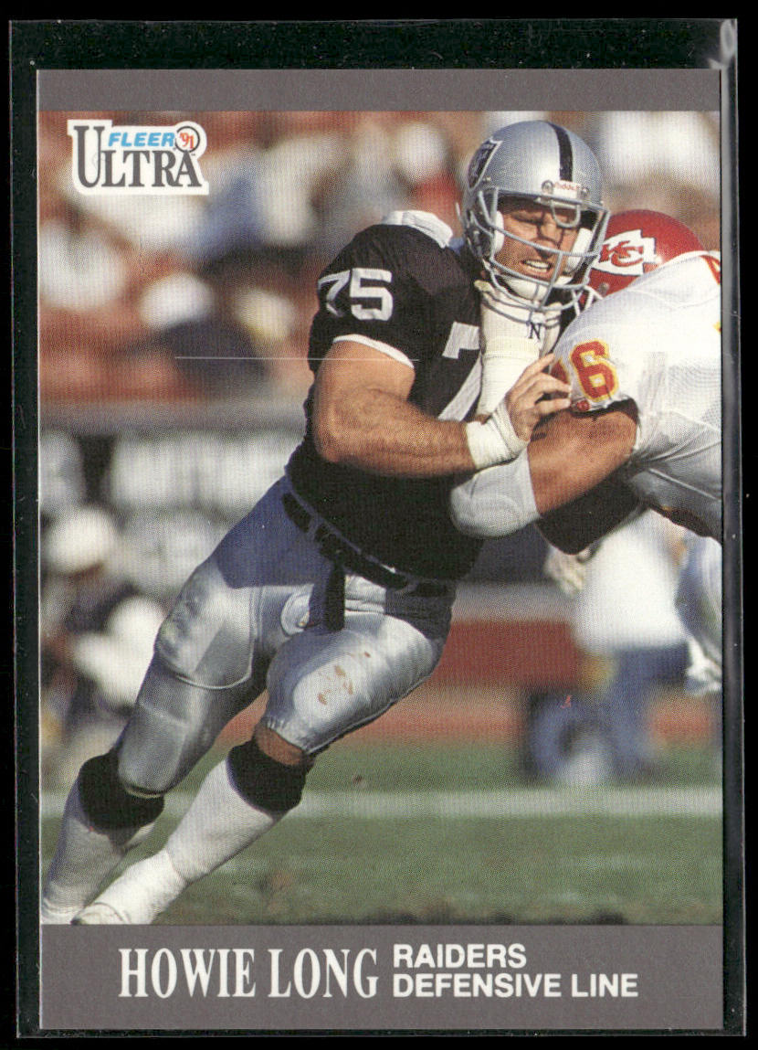 Howie Long 1991 Ultra #81 Los Angeles Raiders