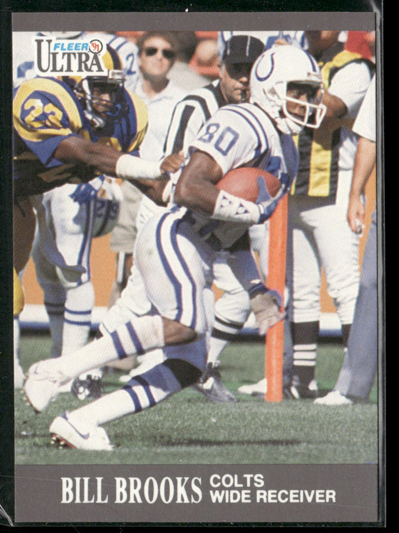 Bill Brooks 1991 Ultra #58 Indianapolis Colts