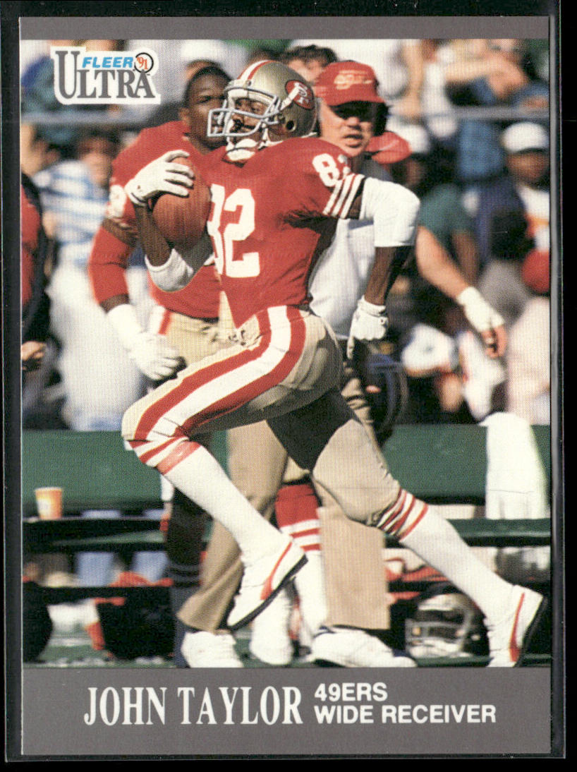 John Taylor 1991 Ultra #255 San Francisco 49ers