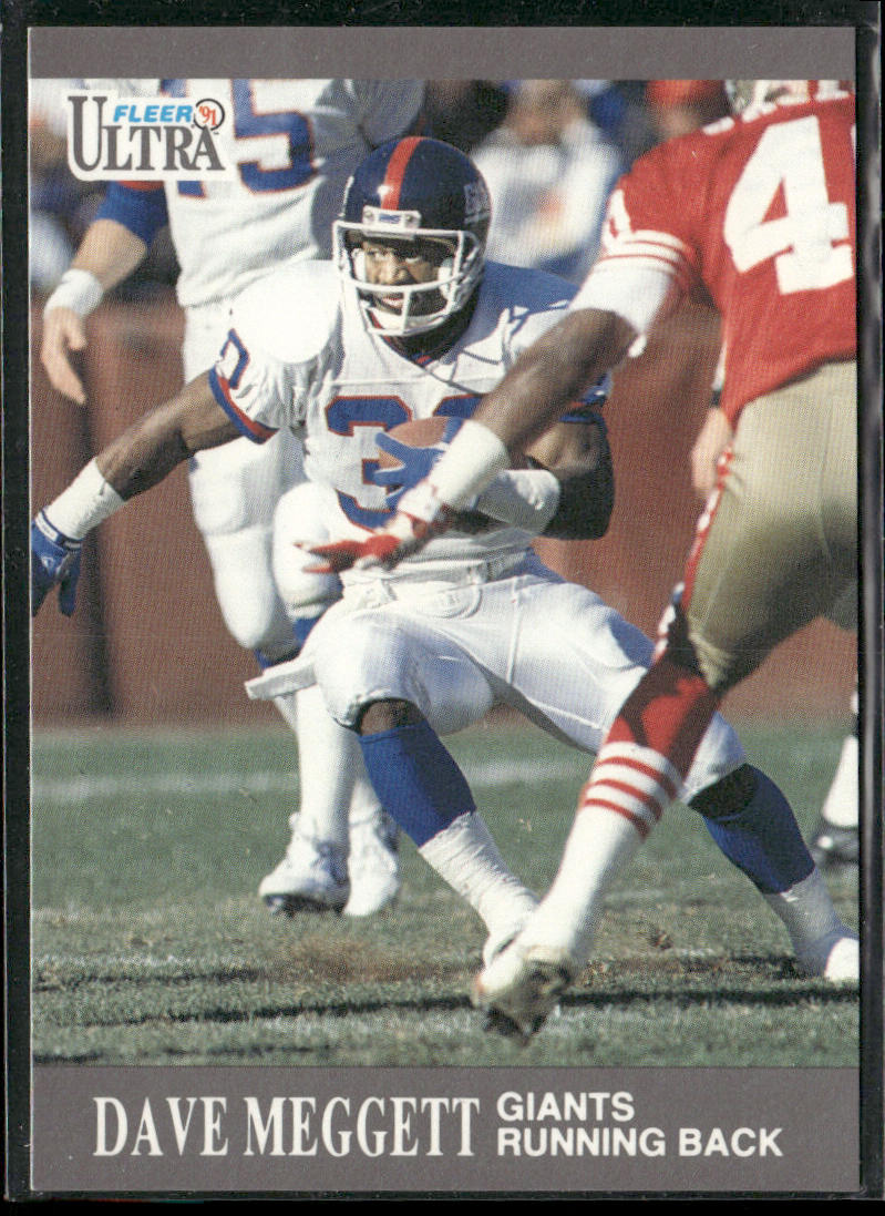 Dave Meggett 1991 Ultra #222 New York Giants