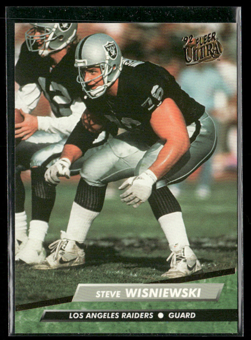 Steve Wisniewski 1992 Ultra #202 Los Angeles Raiders