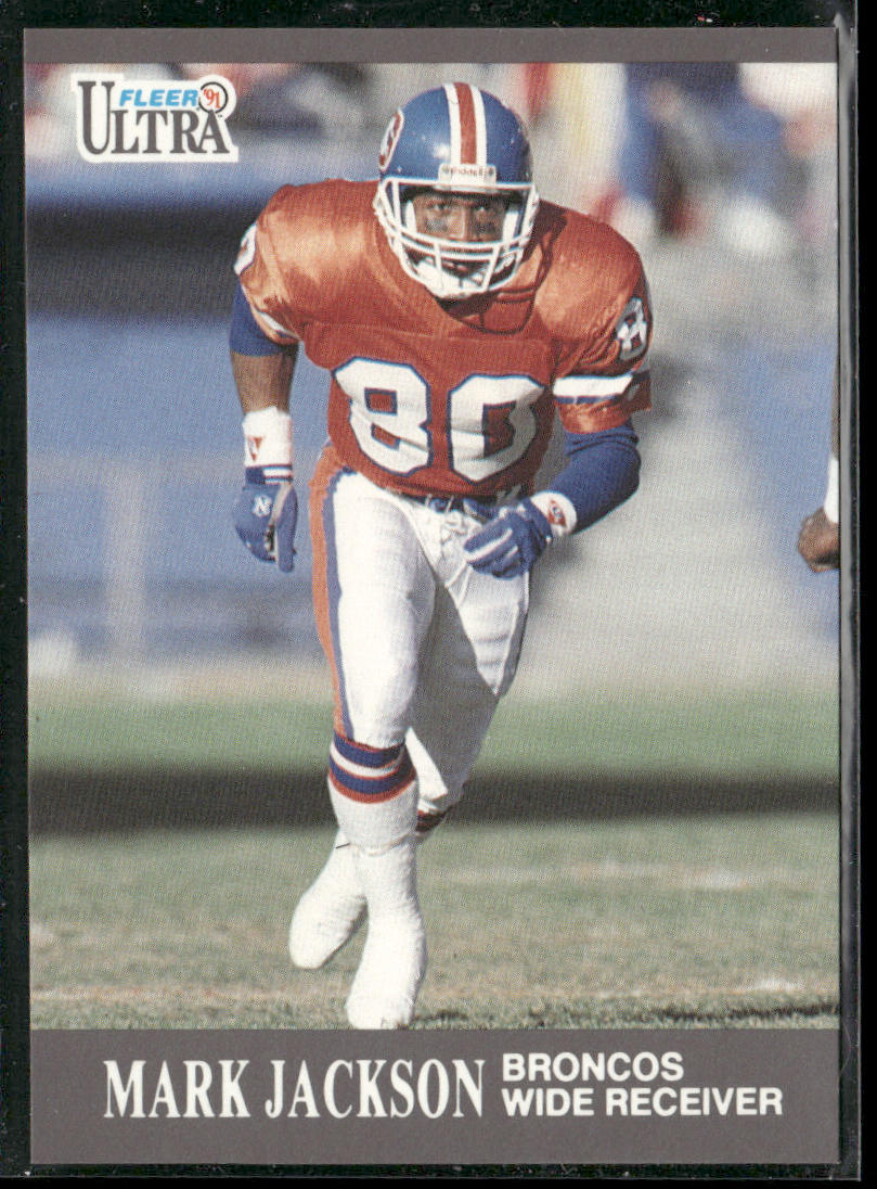 Mark Jackson 1991 Ultra #37 Denver Broncos