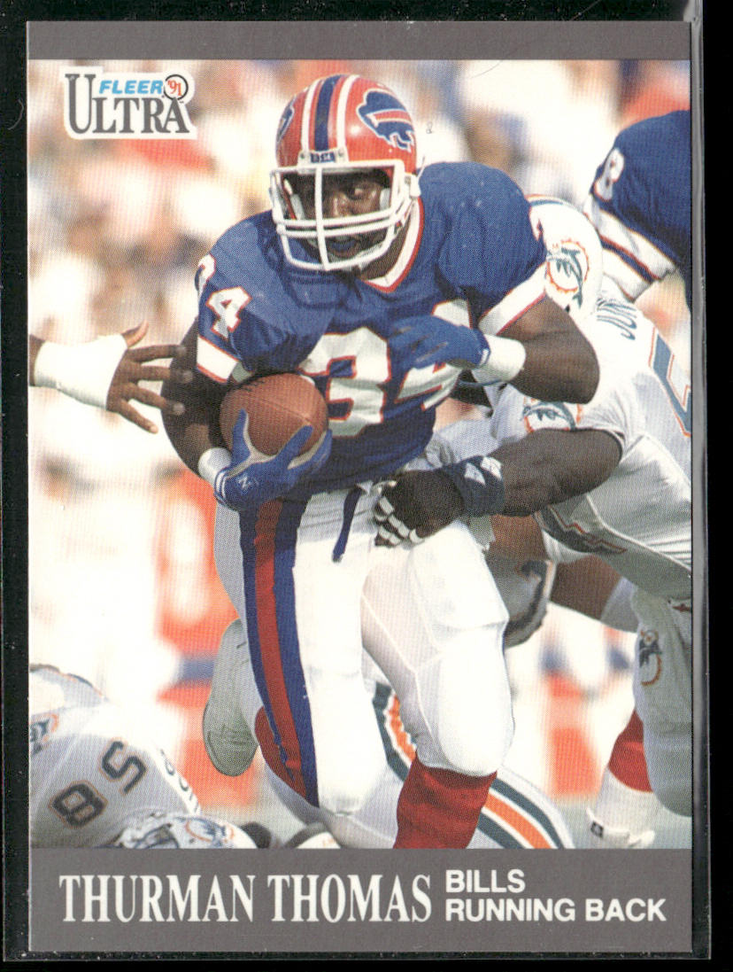 Thurman Thomas 1991 Ultra #10 Buffalo Bills