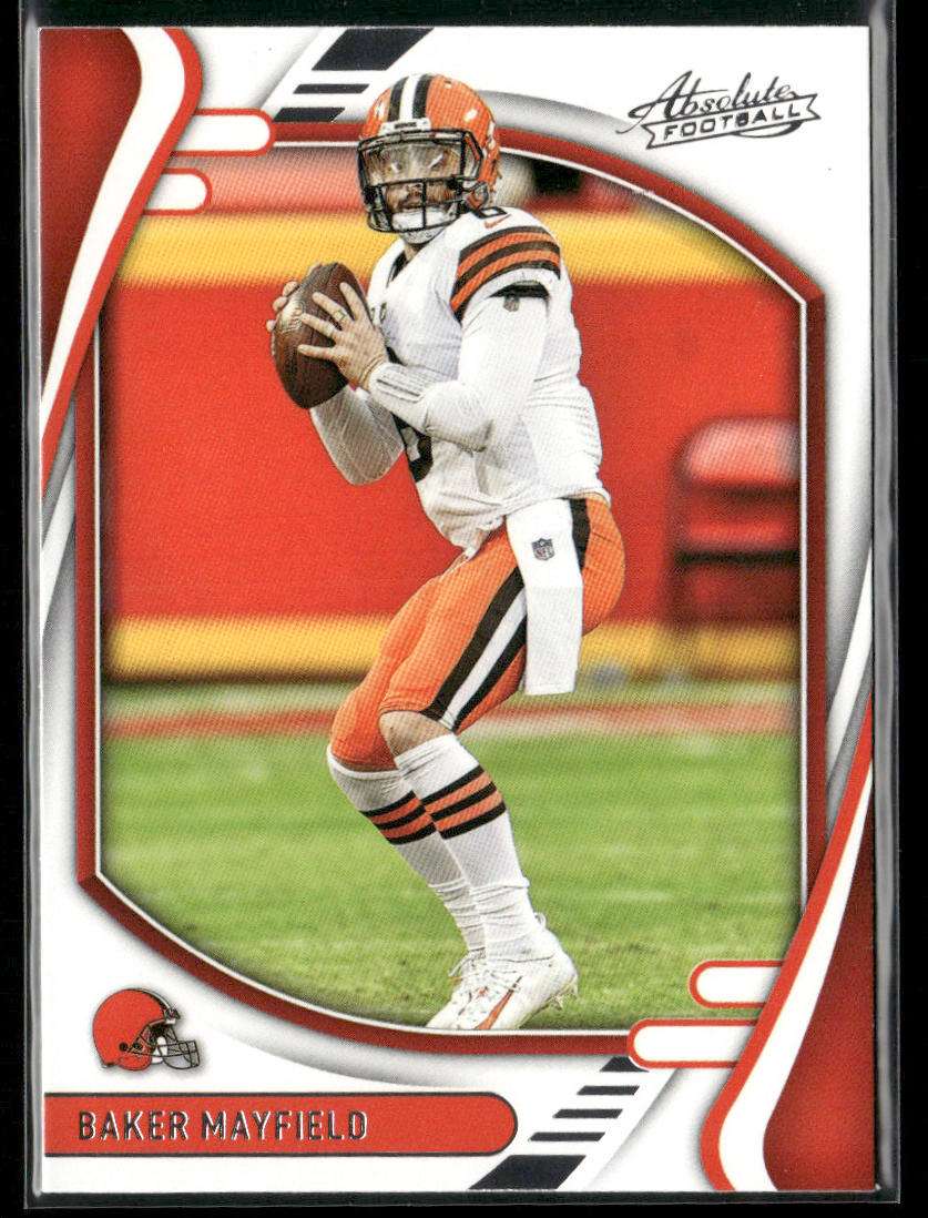 Baker Mayfield 2021 Panini Absolute #45 Cleveland Browns