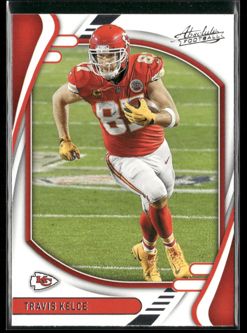 Travis Kelce 2021 Panini Absolute #6 Kansas City Chiefs