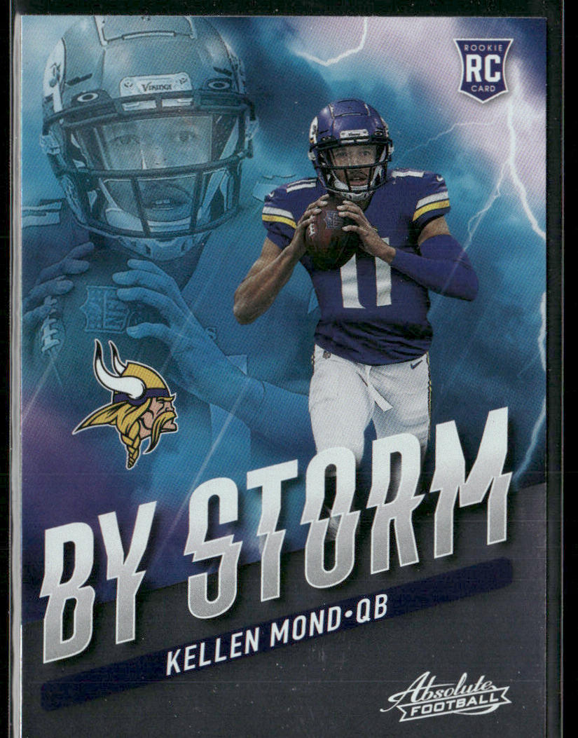 Kellen Mond 2021 Panini Absolute By Storm #BST-18 Minnesota Vikings