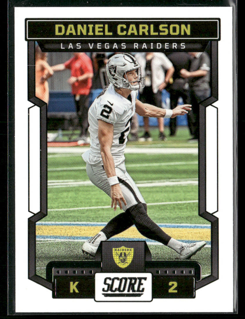 Daniel Carlson 2023 Score #138 Las Vegas Raiders