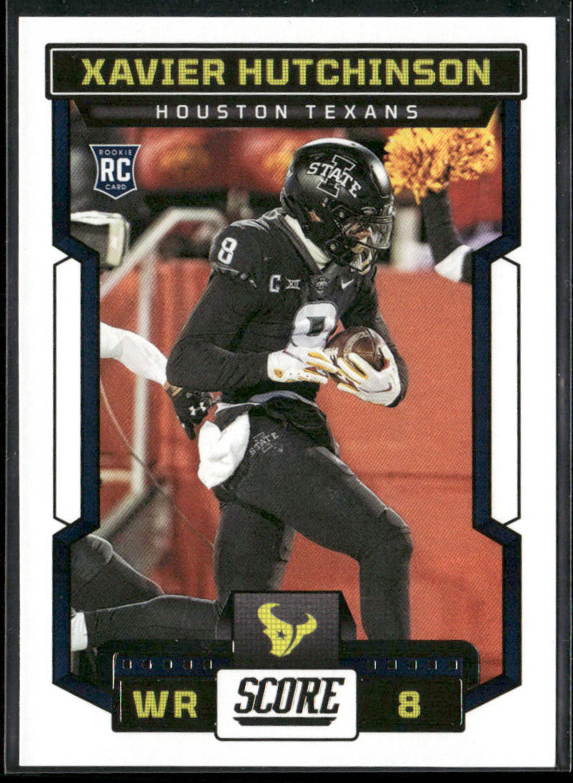 Xavier Hutchinson 2023 Score #356 RC Houston Texans