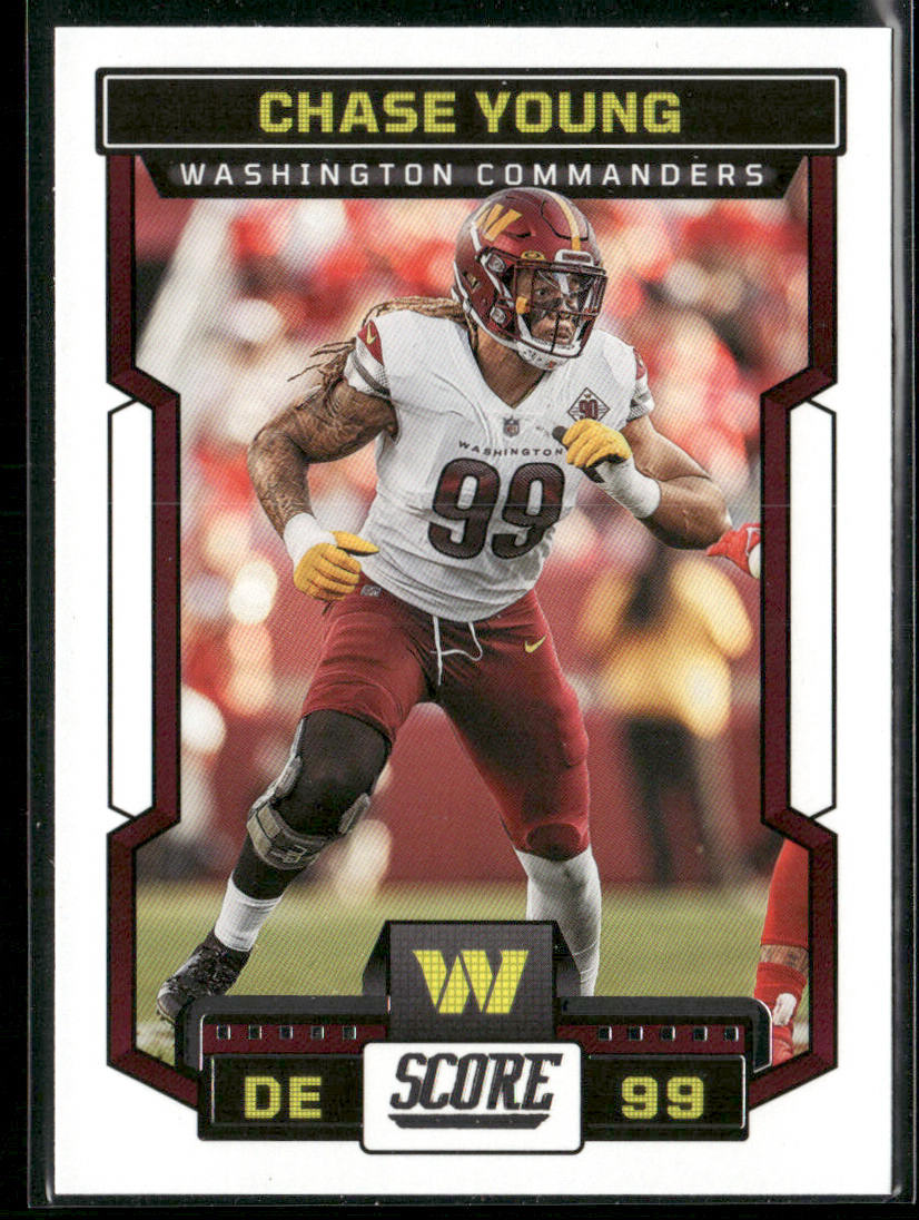 Chase Young 2023 Score #258 Washington Commanders