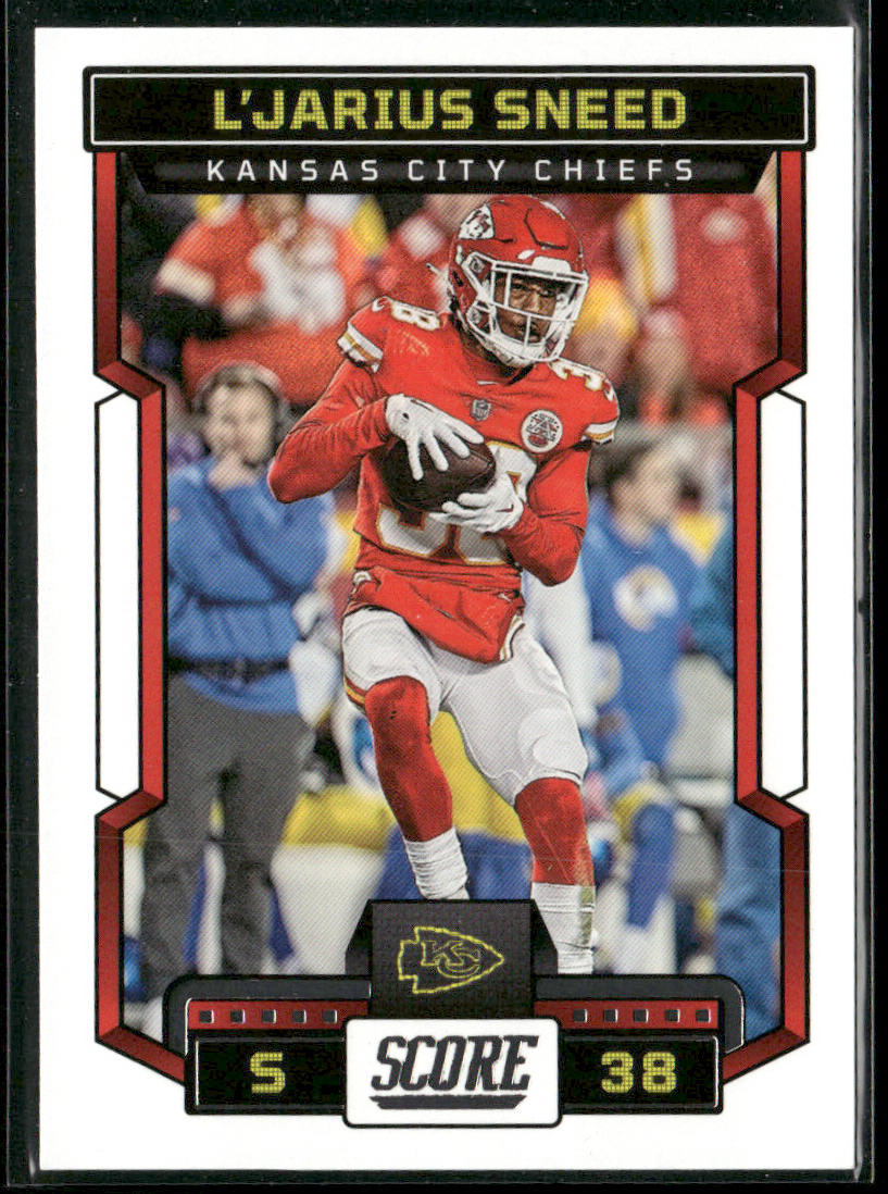 L'Jarius Sneed 2023 Score #127 Kansas City Chiefs