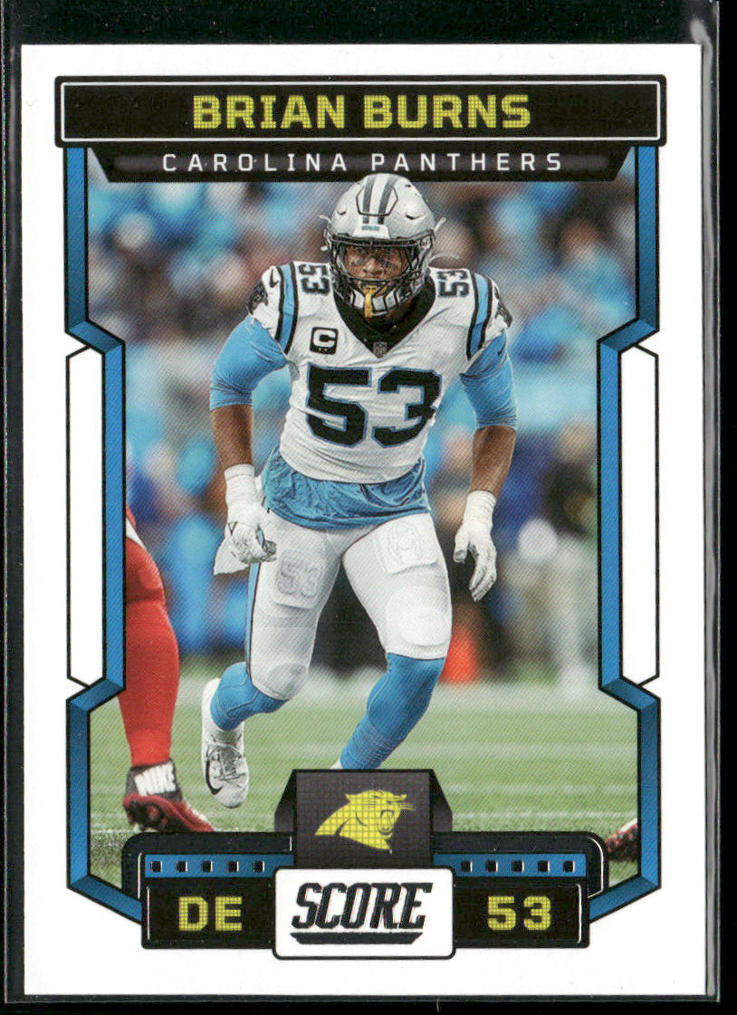 Brian Burns 2023 Score #48 Carolina Panthers