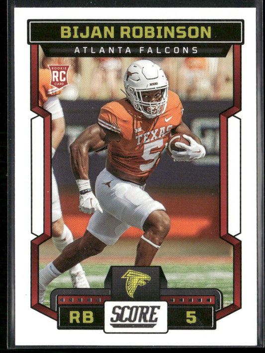 Bijan Robinson 2023 Score #315 RC Atlanta Falcons