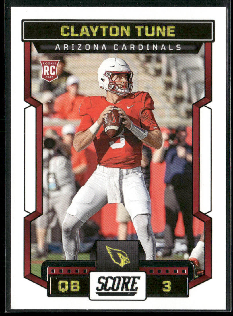 Clayton Tune 2023 Score #307 RC Arizona Cardinals
