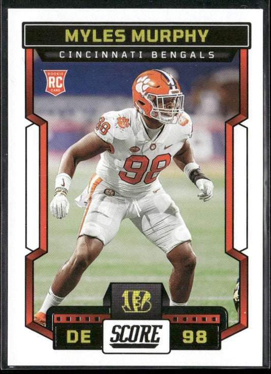 Myles Murphy 2023 Score #370 RC Cincinnati Bengals
