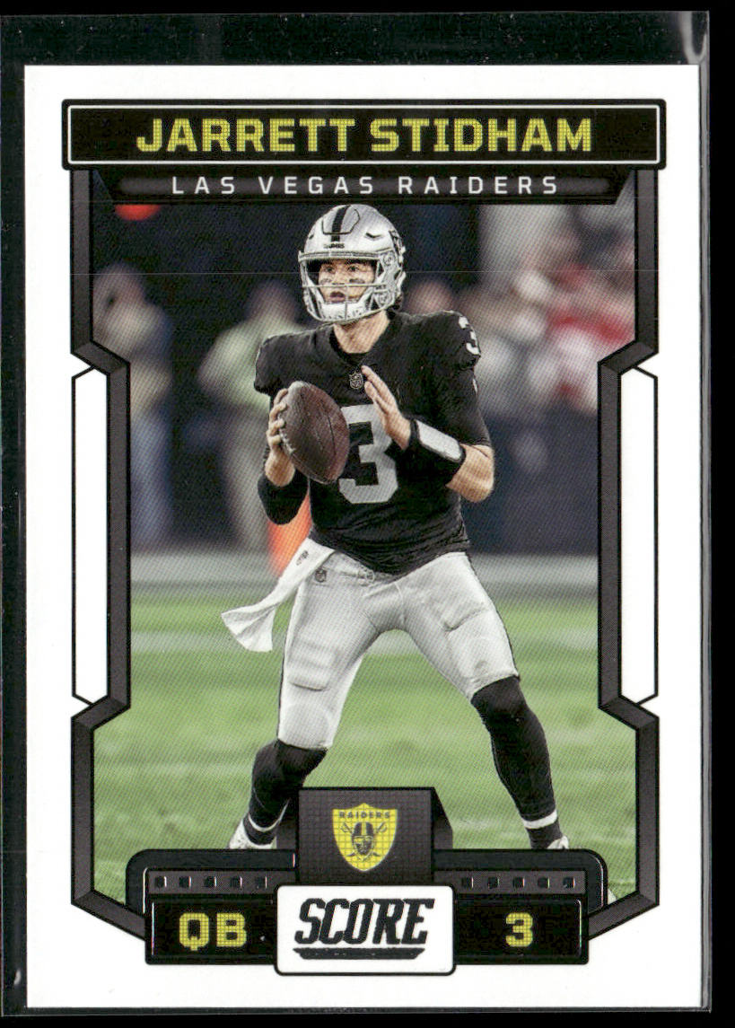 Jarrett Stidham 2023 Score #132 Las Vegas Raiders