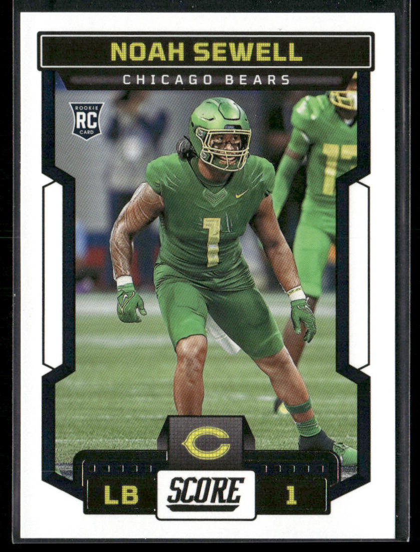 Noah Sewell 2023 Score #396 RC Chicago Bears