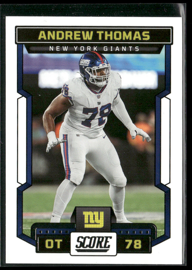 Andrew Thomas 2023 Score #236 New York Giants