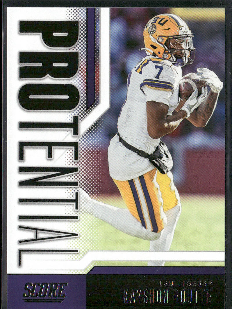 Kayshon Boutte 2023 Score Protential #12 LSU Tigers