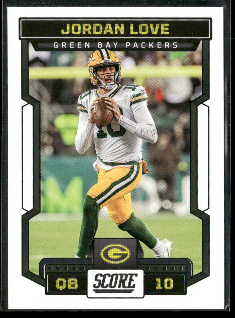 Jordan Love 2023 Score #90 Green Bay Packers