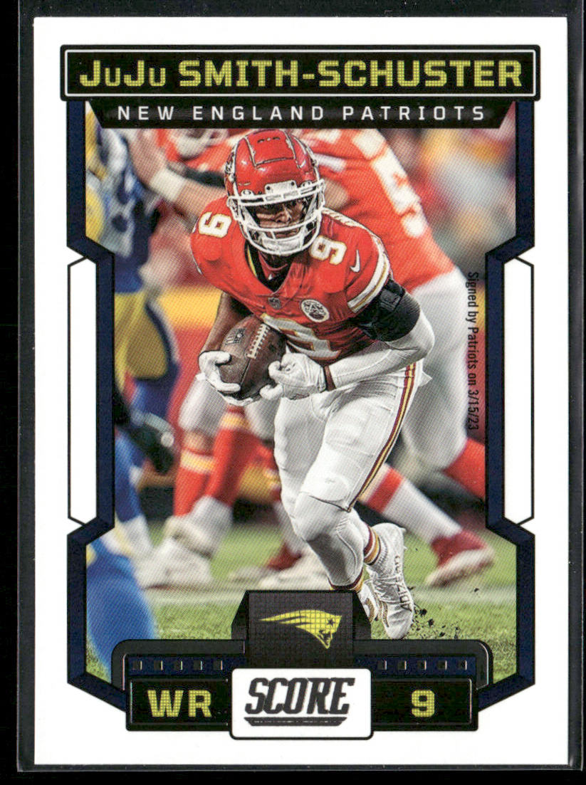 JuJu Smith-Schuster 2023 Score #122 New England Patriots