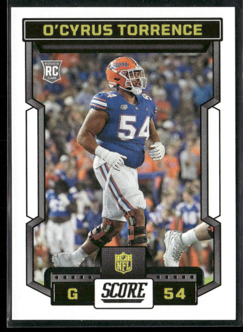 O'Cyrus Torrence 2023 Score #398 RC Florida Gators