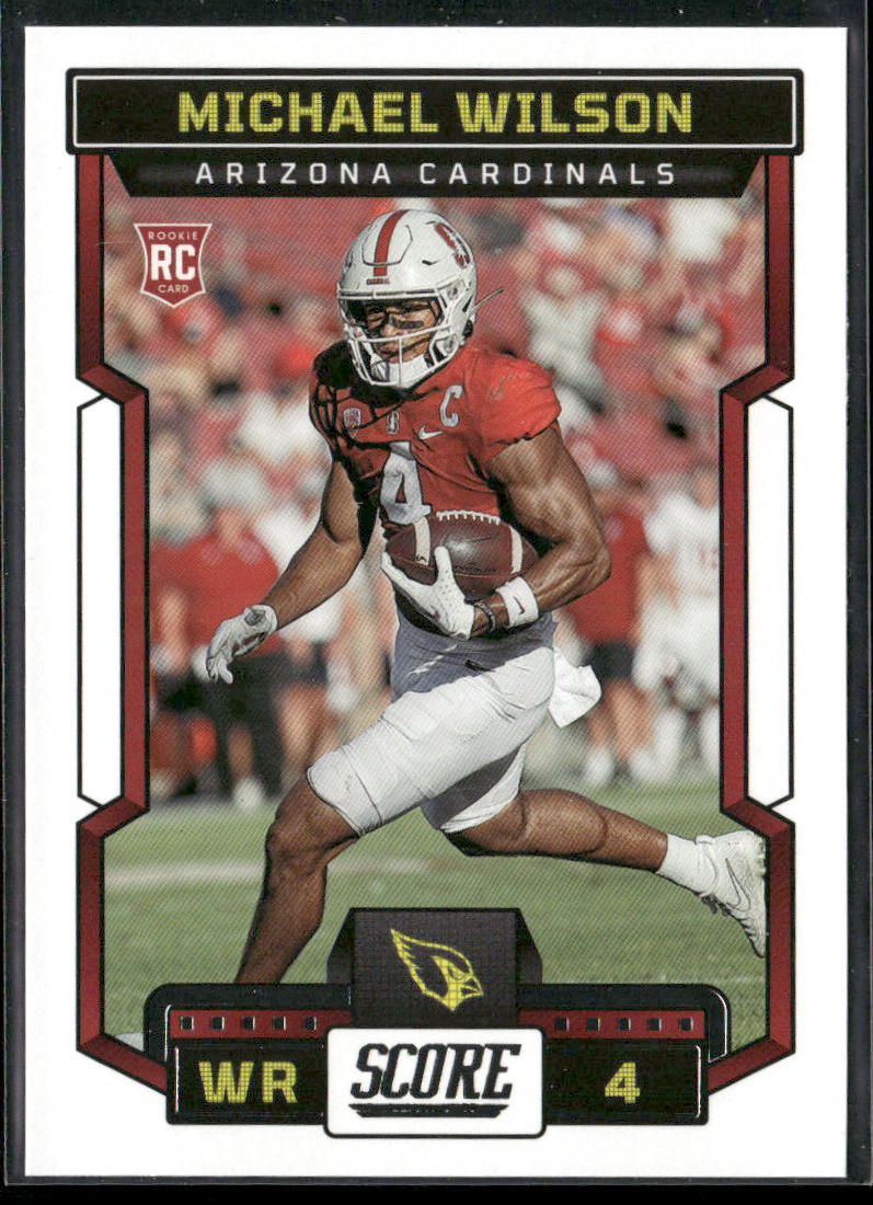 Michael Wilson 2023 Score #362 RC Arizona Cardinals