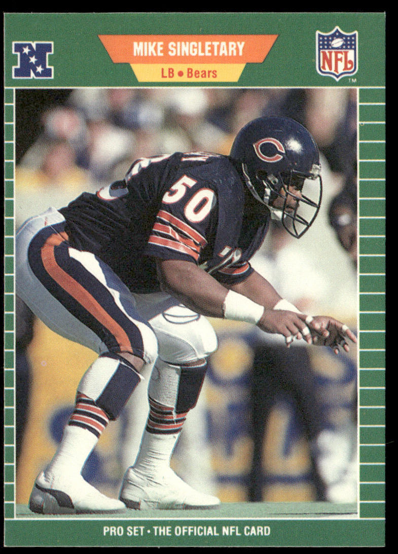 Mike Singletary 1989 Pro Set #50 Chicago Bears